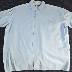 Van Heusen Blue Casual Button Down Shirt